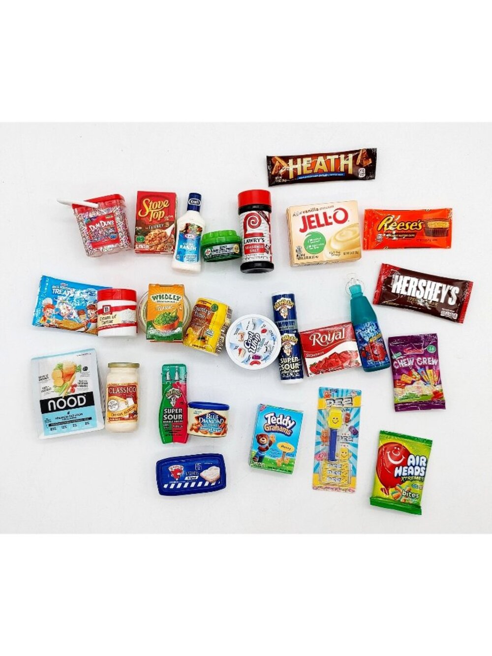 Zuru Surprise Food Mini Brands Mixed Lot Of 26 Warheads Kool-Aid Reese's